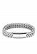 Stainless steel ash holding bracelet with fine links