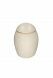 Keepsake cremation ashes urn oak white with golden patina