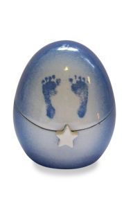 Baby urn star dark blue