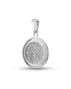 Fingerprint pendant 'Round'