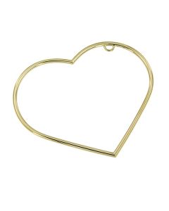 14 carat yellow gold memorial pendant 'Heart'