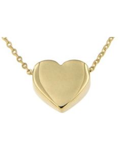 Symbol necklace 'Heart' 14ct yellow gold