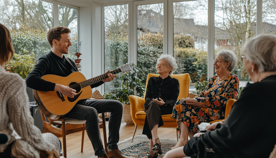 Cheerful Music at a Funeral: A Celebration of Life